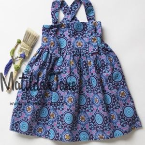Matilda Jane Spin Art Yama Dress Girls Size 6